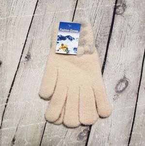 Jacquard women's winter gloves.